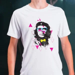 Футболка с принтом Че Гевара в очках - крутой подарок парню, другу, мужчине