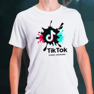 Футболка Тик Ток именная, мужская.